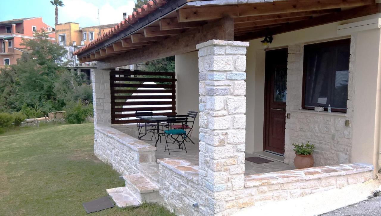 Stone Studio In Nature With View To Corfu Town! Evropouloi Exterior photo